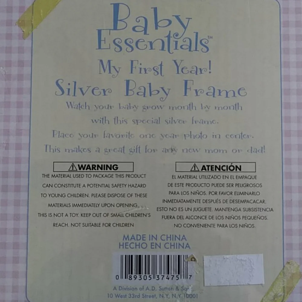 My First Year Baby Frame - Picture 2 of 4